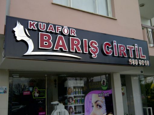  kuaför tabelası